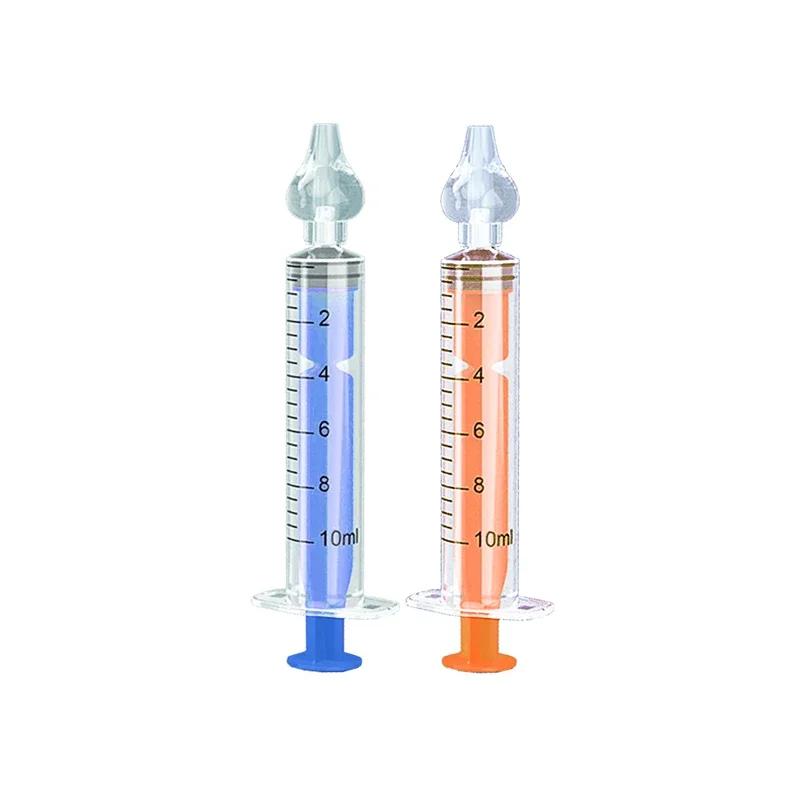 10ML/20ML Baby Nose Cleaner Needle Tube Nasal Aspirator Reusable Baby Rhinitis Nasal Washer Syringe Nasal Irrigator for Children