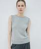 Nutopeu Weave Sleeveless Knit_Gray
