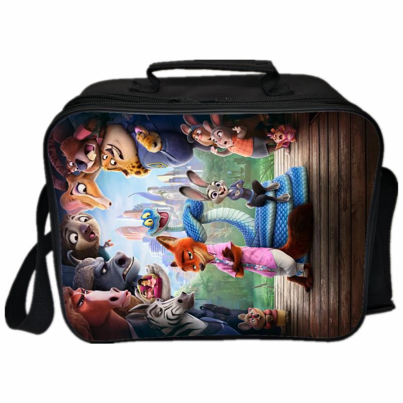 Zootopia Insulated Lunch Bag for Kids - Perfect for School & Outdoor Picnics