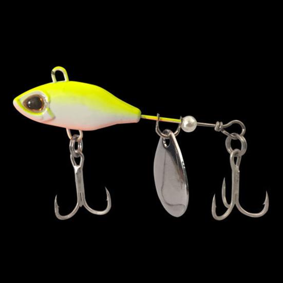 7/10/14g Metal Fishing Bait 3D Eyes Far Throwing Good Toughness VIB Bait Fishing Supplies