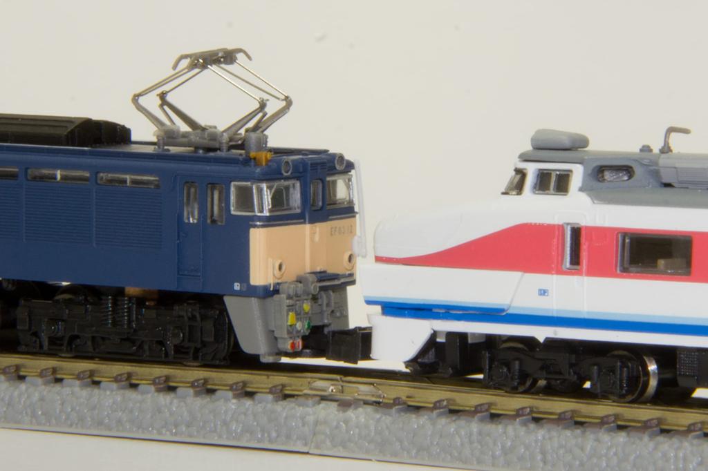 Rokuhan Z Gauge EF63 Type 1st Generation Blue Set Railway Model Electric Locomotive Double-unit T038-1