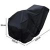 Wasserdichte strapazierfähige Schneefräsenabdeckung aus Oxford-Gewebe für 20-Zoll-Schneefräsen winddicht 120x102x81cm Schwarz