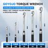 3/8-Zoll-Drehmomentschlüssel 5–60 Nm Vierkant-Antriebsdrehmomentschlüssel 1/4-Zoll-Profi-Drehmomentschlüssel 5–25 Nm Professionelles Fahrrad-Autoreparaturwerkzeug