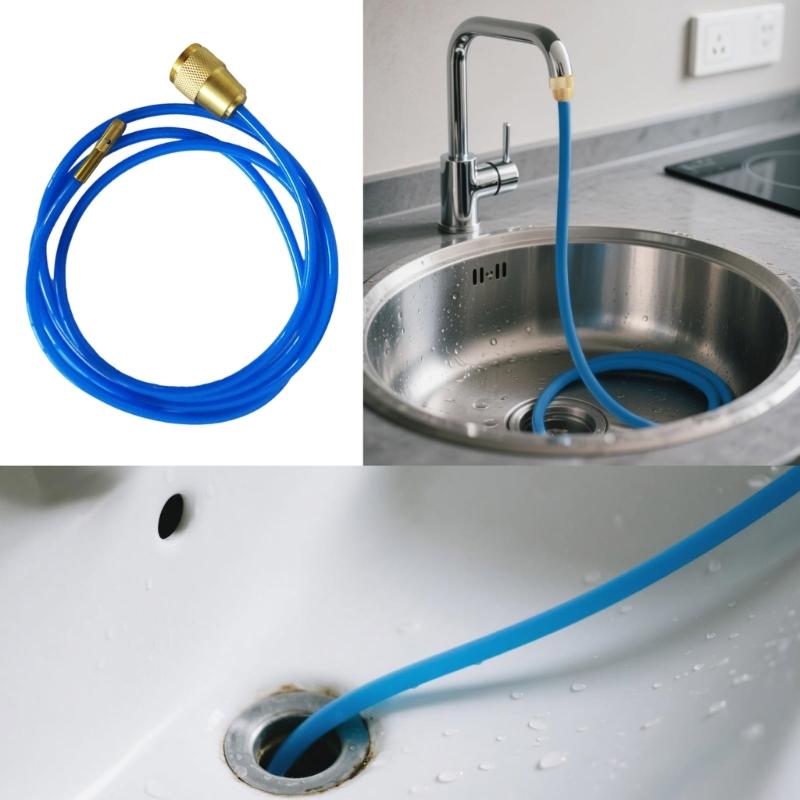 Professional High Pressure Washer Hose Pipe Cord Sewer Drain Water Cleaning Hose Sewer Pipe For Home Use Maintenance