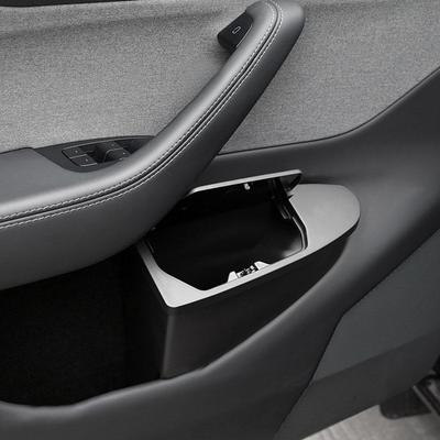 Car Front Door Trash Can For Tesla Model Y Juniper Multifunctional Garbage Pocket Pocket Interior Decoration Accessories