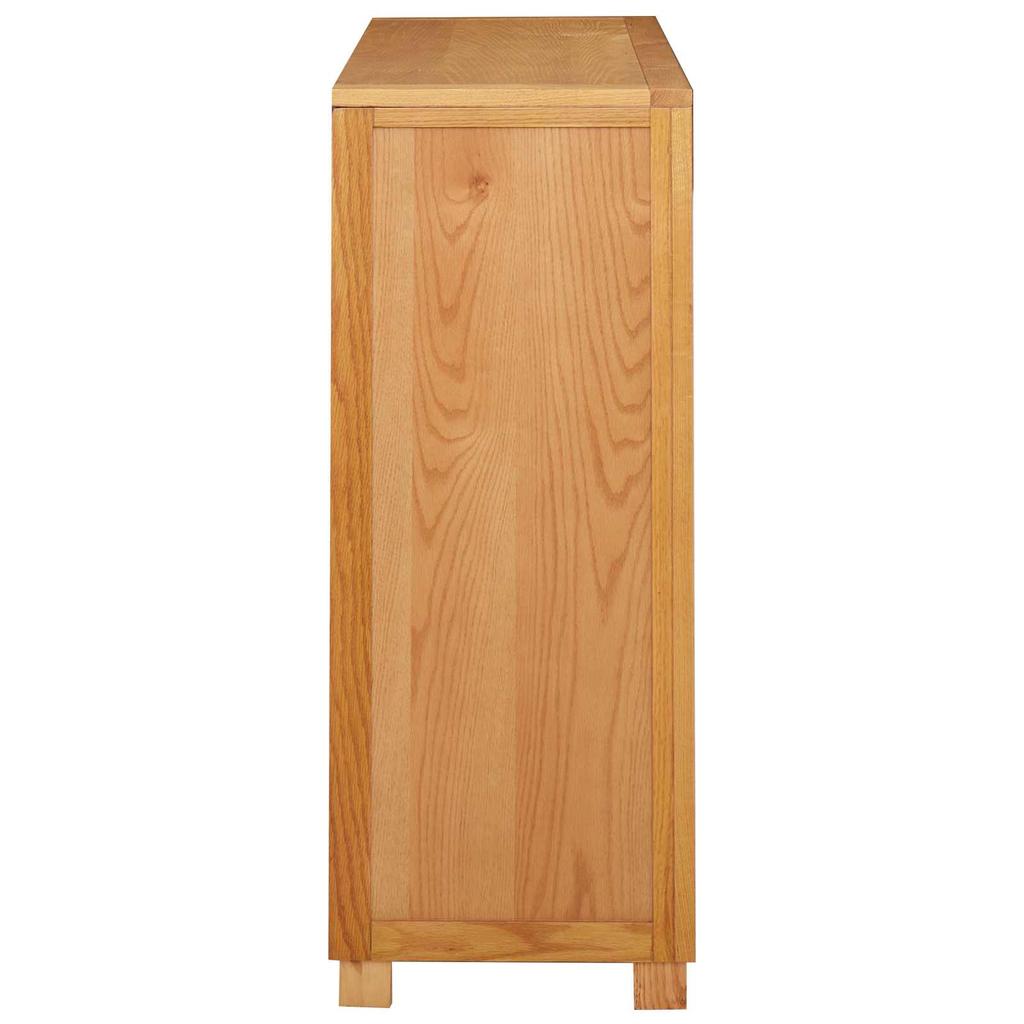 Storage Cabinet in Brown Wood Based Material