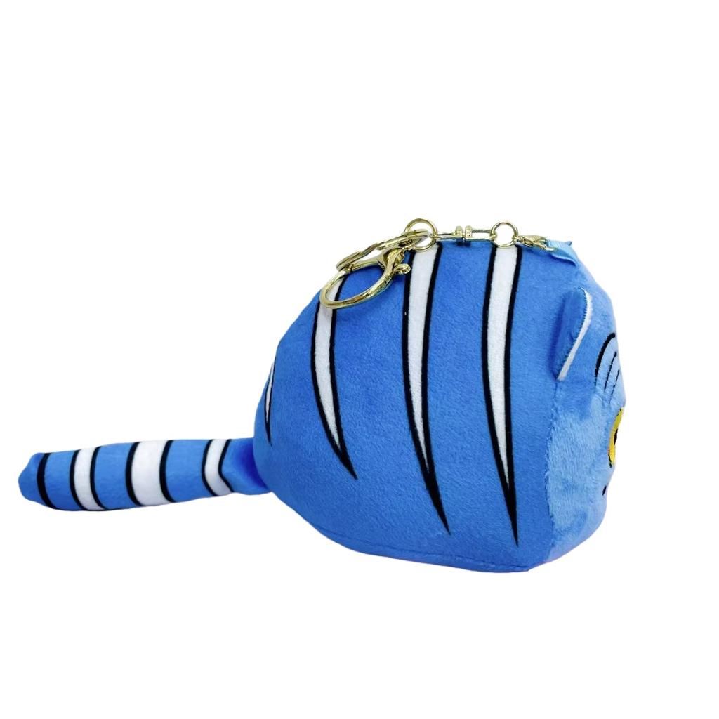 Non-Toxic Treasuringu New Kpop Demon Plush Toys Game Hunters Tiger Stuffed Toy Doll Blue Tiger Animals Plushie Birthday Gifts