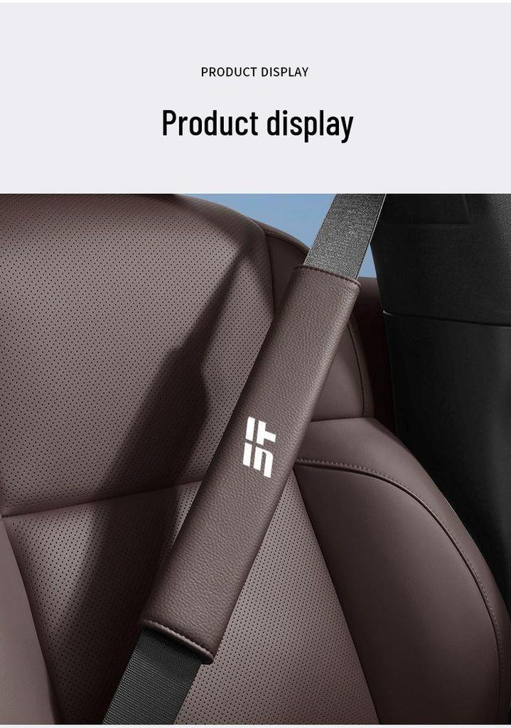 Jetour Car Seat Belt Shoulder Protector for ShanHai T1/T2/L6/L7/L9 - Anti-Choke, Anti-Rub Cover