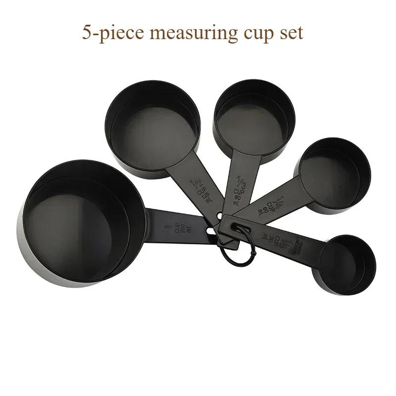 Messbecher und Löffel 5/10 Stück Haushaltsküchenwerkzeug-Set, kann zum Aufbewahren von Kochen verwendet werden
