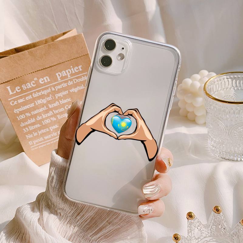 MaiYaCa Kazakhstan Flag Phone Case for Iphone 13 11 12 Pro XS MAX 8 7 6 6S Plus X 5S SE 2020 XR Cover