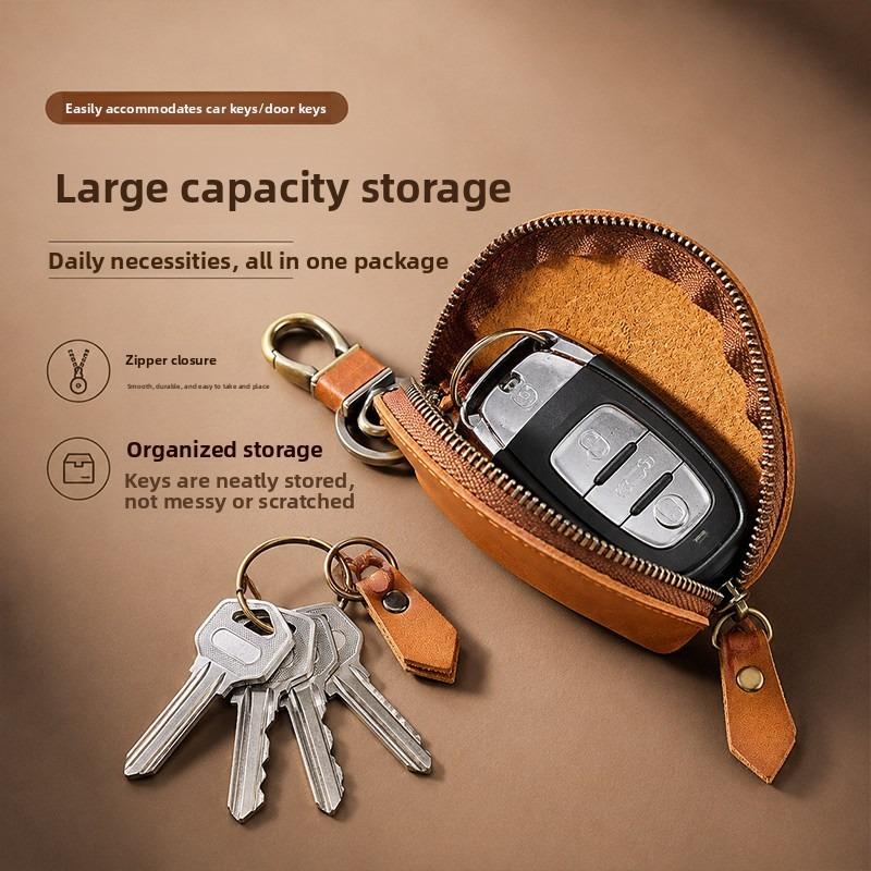2026 New Retro car key bag universal key bag key storage bag practical portable