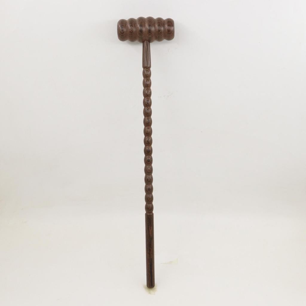 Multifunctional Wooden Chicken Wing Massage Hammer for Fitness and Meridian Tapping