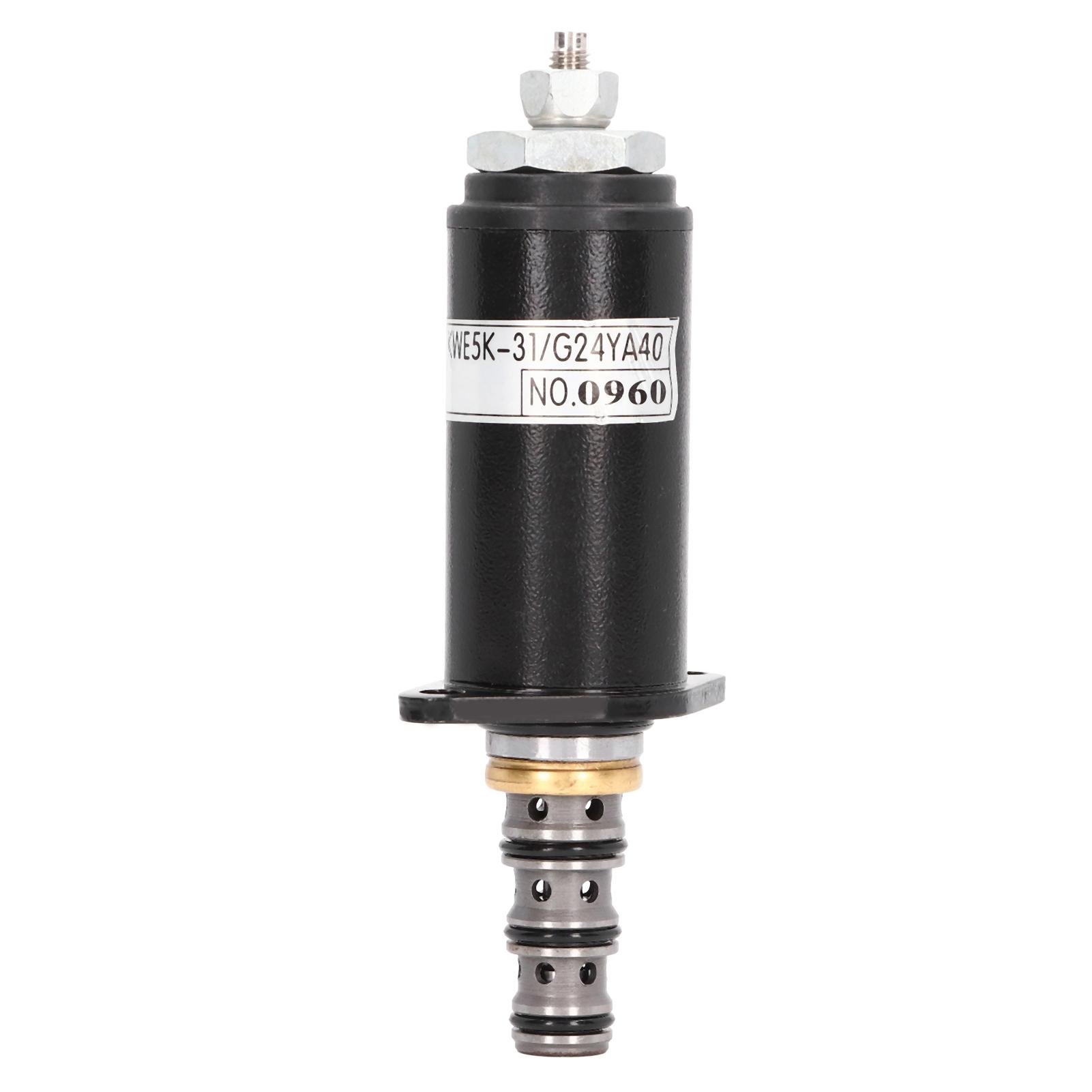 Nerezový solenoidový ventil Řídicí ventil hydraulického čerpadla YN35V00021F1 pro Kobelco SK200‑6