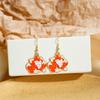 Fresh Cartoon Cute Girl Ear Hook Earrings - Summer Childlike Design