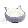 1PC Cute Ear Pet Dog Bed Winter Warm Fleece Dog House For Luxury Sofa Kennel Nest