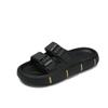 Fashion Men Slippers Buckle Summer New Casual Beach Shoes Soft Bottom Breathable Non-slip Men's Dual-use Sandals Slippers Men