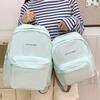 Schoolbag for Women Simple Travel Versatile Ins Commuting Backpack College Style Junior High School Students Lightweight Large Capacity Backpack
