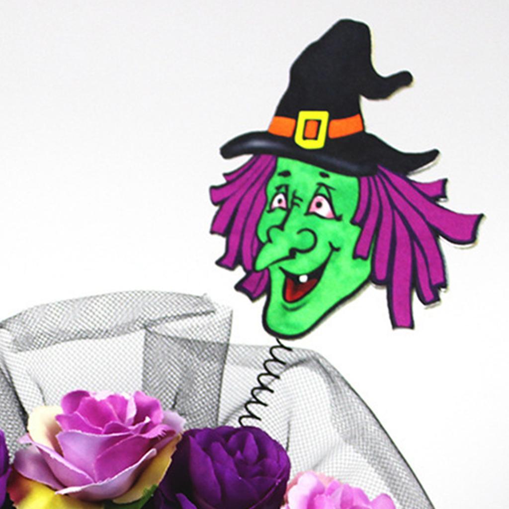 Witch Headband Children Dress Up Flower Headwear Hair Accessories for Children Witch Costume Supplies Props