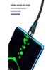 5A Super Fast 3-in-1 Braided Charging Cable, 2m Type-C to Triple Connector