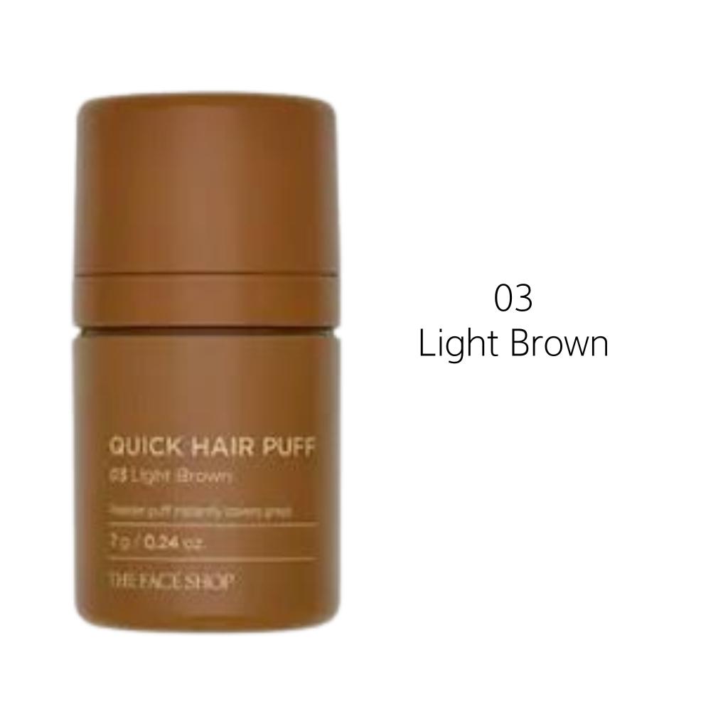 THE FACE SHOP Quick Hair Puff Hair Line Touch Waterproof 7g / Powder Type