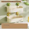 LISM Suction Cup Wall-Mounted Storage Basket