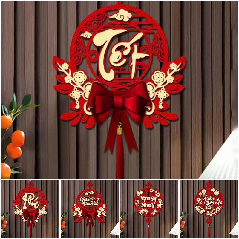 Chinese New Year Decorations  Hanging Ornament  Vietnamese Lunar New Year Decoration Traditional Spring Festival Home Decor