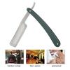 Professional Folding Hair Cut Barber Razor Stainless Steel Beard Shaver Hair Removal Tool