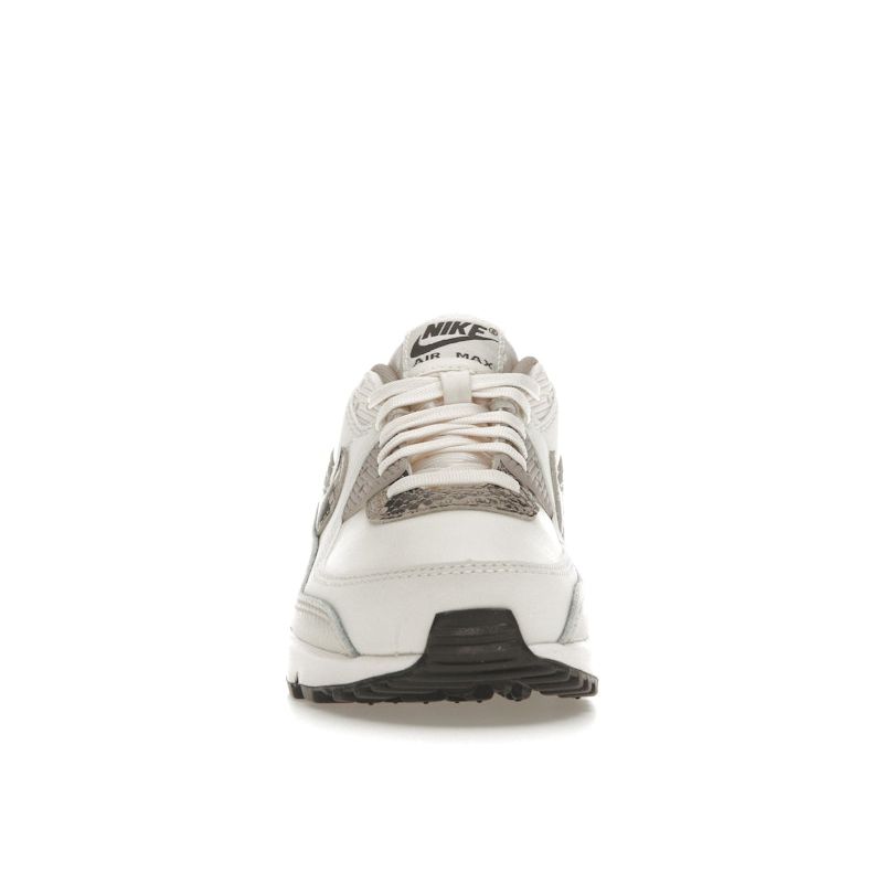 Nike Air Max 90 Pink Snakeskin Women Sneakers Light-Orewood-Brown Malt Phantom HV4915-100