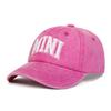 Fashion Washed Cotton MAMA MINI Embroidery Caps Vintage Breathable Parent-Unisex Baseball Hats Adjustable Sport Visors Cap