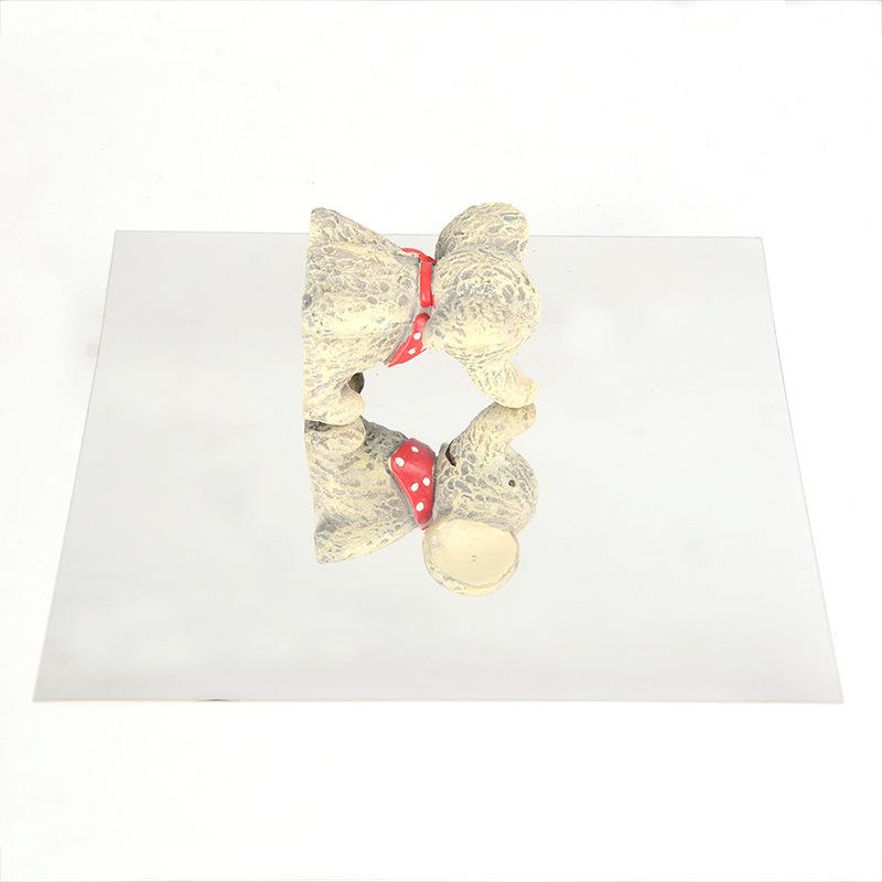 Self-Adhesive Full Body PET Mirror Stickers, Waterproof, Multiple Sizes, 15x15cm