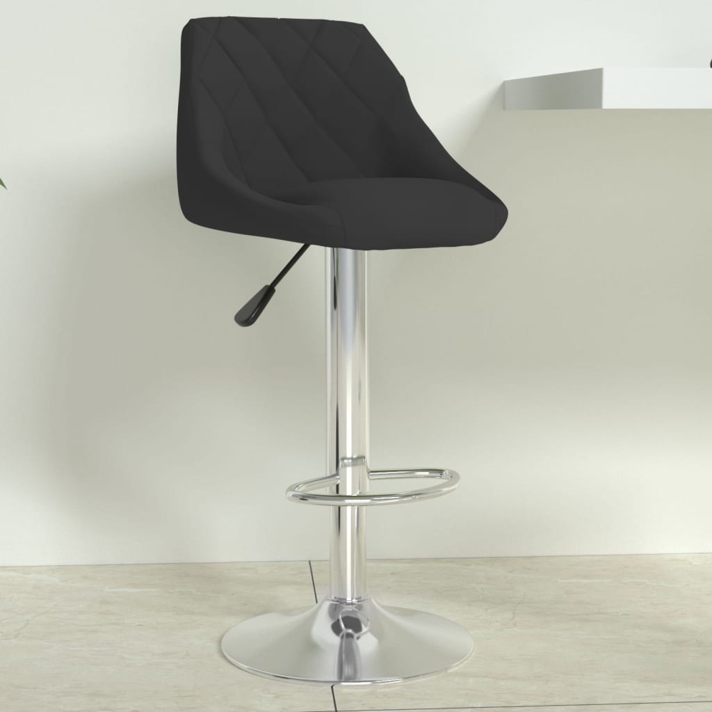 Black Velvet Bar Stool