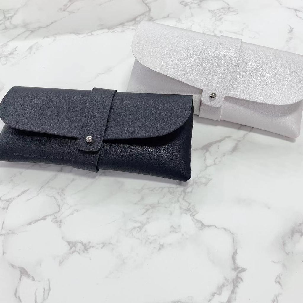 Fashion sunglasses case, flat glasses, zipper box, myopia glasses, reading glasses, glasses case, glasses bag cloth.