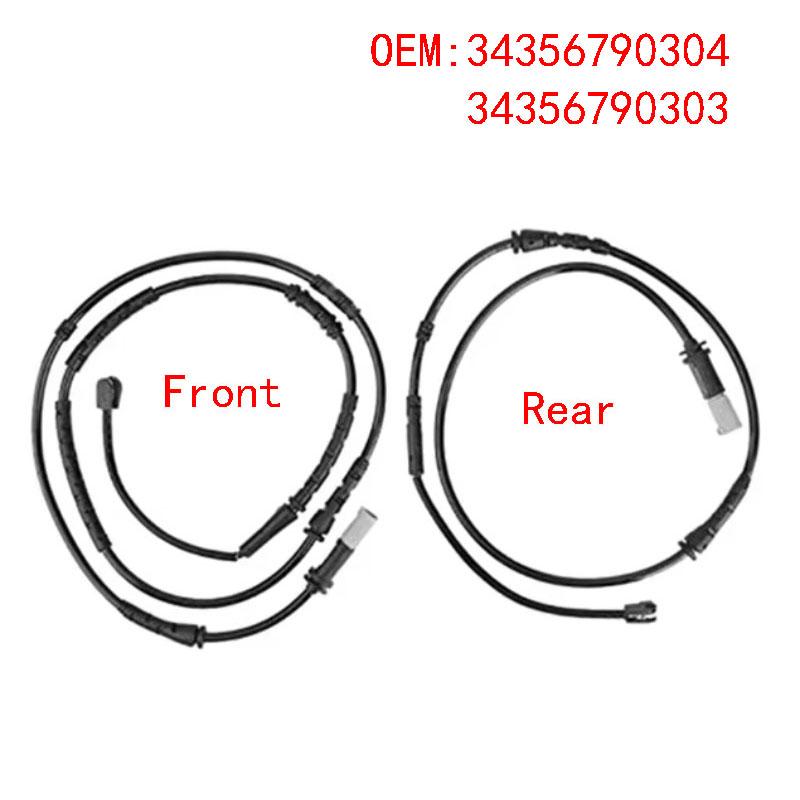 Car Accessories Brake Pad Sensor 34356790303 34356790304 Front + Rear Brake Pad Wear Sensor Kit for BMW F25 X3 F26 X4