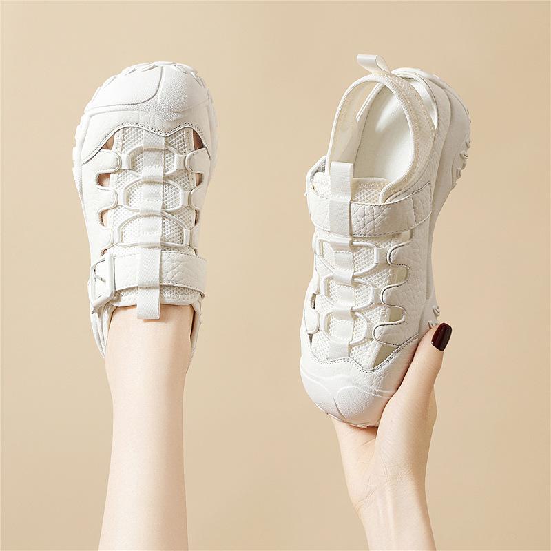 Women's Sandals Summer New Mesh Breathable Outdoor Casual Shoes Non-slip Casual Shoes Sneakers In Stock