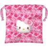Nakajima Corporation Sakura Kimono Boa Face Drawstring Hello Kitty