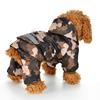 Dog Raincoat Reflective Waterproof Pet Hooded Overalls Puppy Cat Camouflage  Rain Coat Pet Clothing