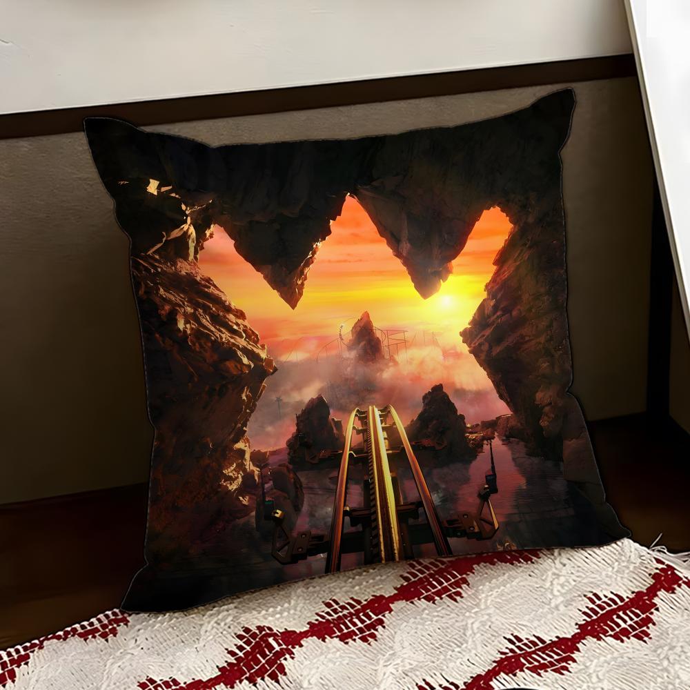 DJ AAlan Walker Cushion Cover Reversible Soft Durable Pillow Cover Home  Car MultiScene Use for Daily Comfort