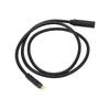 9 Pin Conversion Cable Professional Waterproof Electric Bike Motor Extension Cable for Electric Bike Accessories 35.4in