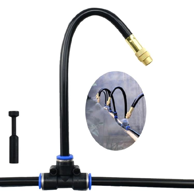 360 Rotating Sprinkler Head Nozzle Automatic Watering Device For Plant Efficient Water Saving Design Balcony Garden Use