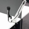 [Reliable Japanese Manufacturer] PLATINUM MPC1 WH Desk-Mounted Flexible Microphone Stand