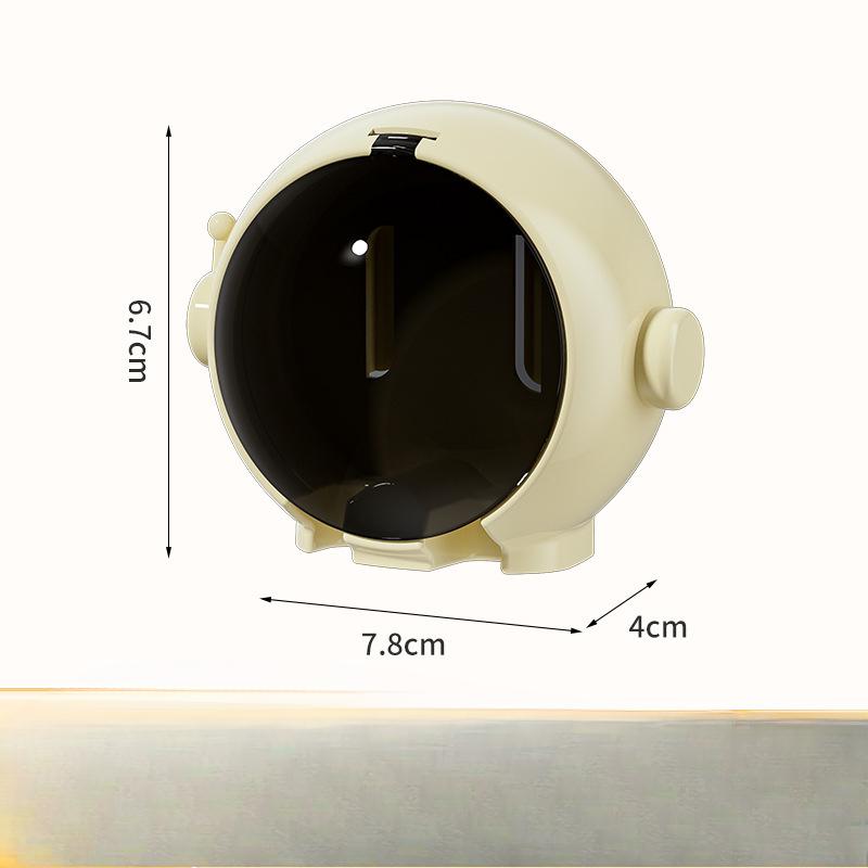 

Настенный держатель для зубных щеток для ванной комнаты, стекающий воду, стойка для хранения электрических зубных щеток для пары, без перфорации жёлтый