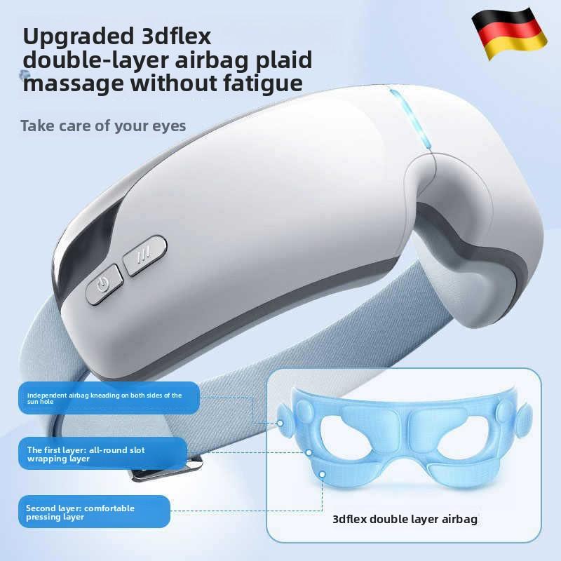 New Home Eye Protection Device Bluetooth Smart Electric Hot Compress Massager Soothes Fatigue Rechargeable Massager