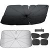 Volkswagen Touran Car Sunshade for 2016 - Current Models, 10 Reinforced Umbrella Ribs, Foldable,