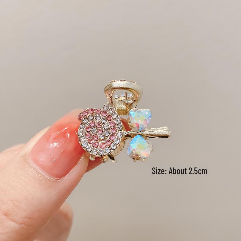 Women's Half-Tied Pearl Hairpin - 2024 New Side Clip for Back of Head