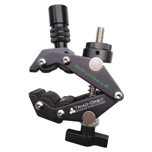 TRIAD-ORBIT IO-GC Grip Clamp [Equipped with a Strong and Durable IO QuickChange Coupler and a Clamping/locking Mechanism for Secure Attachment To Trus