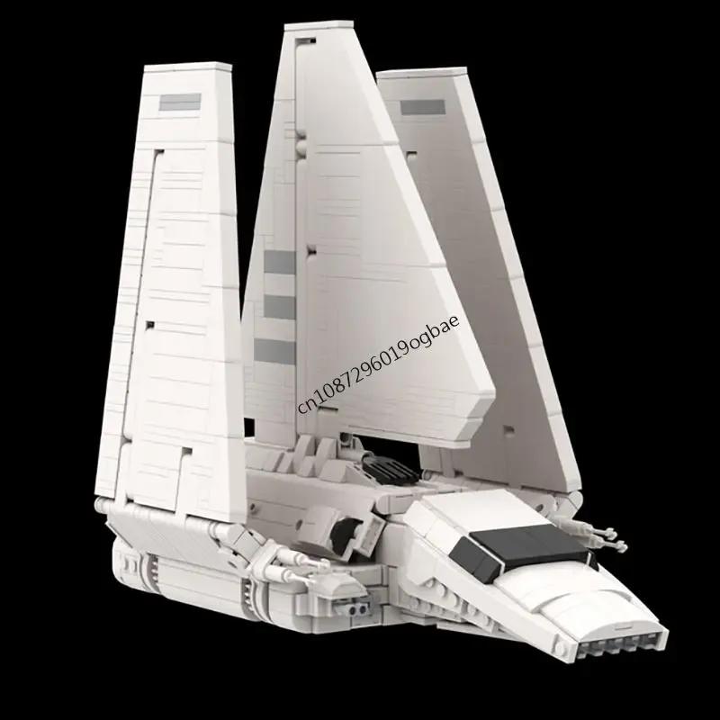 NEW 1213PCS star battle Movie MOC Impering Lambda-Class Shuttle model DIY creative ideas Child Toy Assembly Puzzle birthday Gift