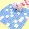 Golden Hamster Cooling Ice Pad - Summer Heat Dissipation Nest for Small Pets