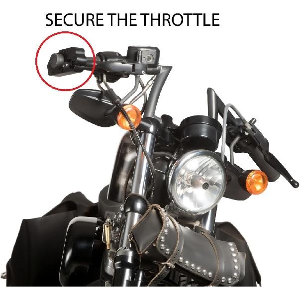 Verrouillage de guidon, de frein et d'accélérateur pour moto et scooter YH2149