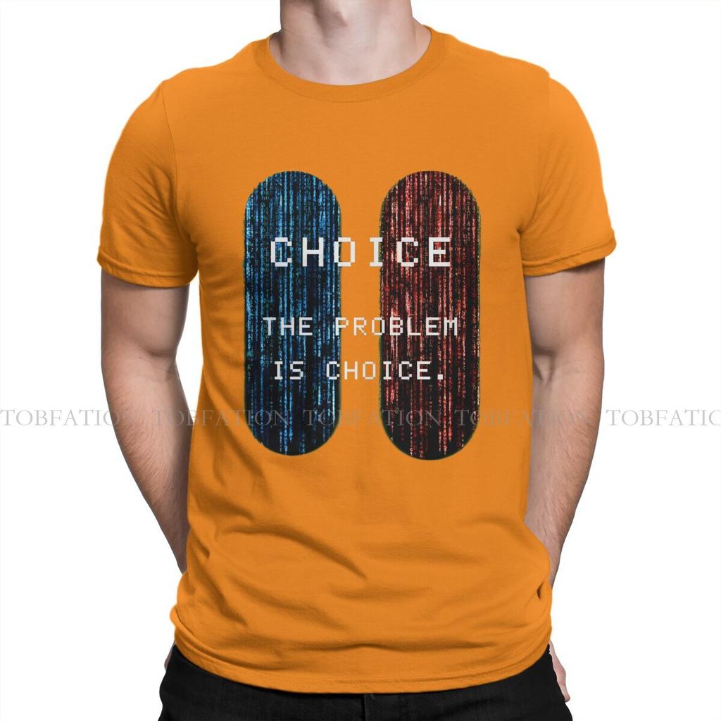 The Red Pill Or Blue Pill Graphic Tshirt The Matrix Movie Creative Streetwear Casual T Shirt Male Short Sleeve Unique Gift Idea