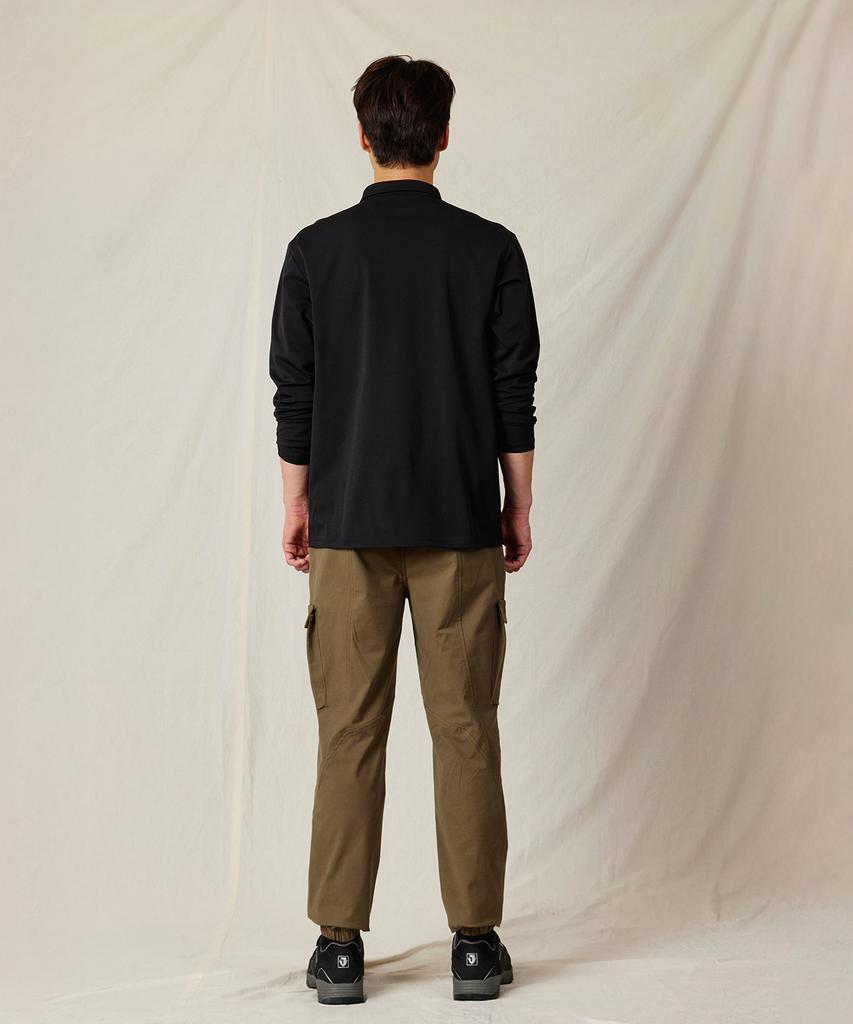 WILLBE LAB Cargo Drawstring Banding Jogger Pants (Br)